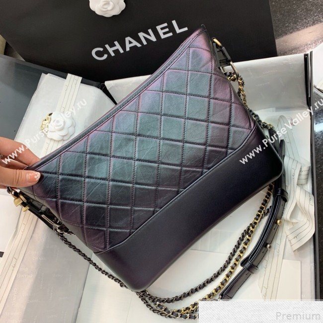 Chanel Iridescent Aged Calfskin Gabrielle Hobo Bag A93824 2019 (PPP-9043006)
