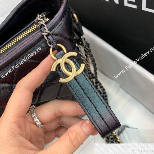 Chanel Iridescent Aged Calfskin Gabrielle Hobo Bag A93824 2019 (PPP-9043006)