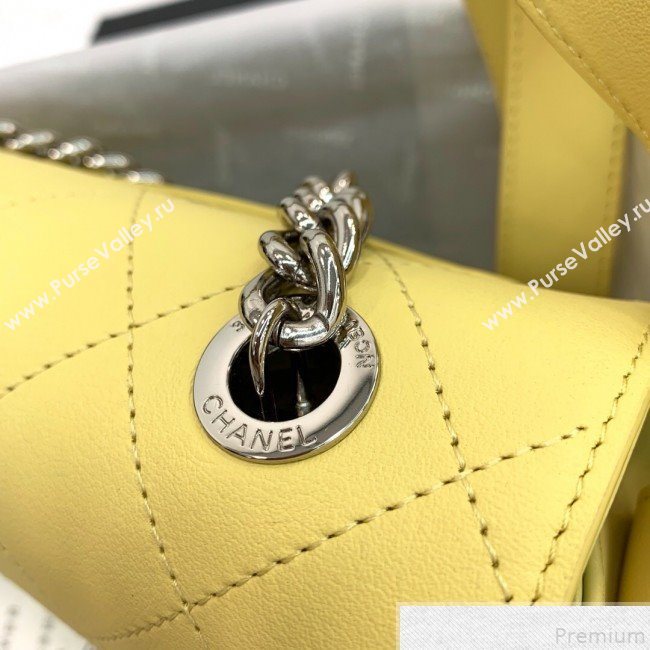 Chanel Quilted Flap Bag AS0574 Yellow 2019 (YD-9043010)