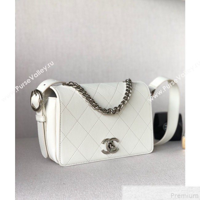 Chanel Quilted Flap Bag AS0574 White 2019 (YD-9043009)