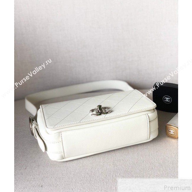 Chanel Quilted Flap Bag AS0574 White 2019 (YD-9043009)