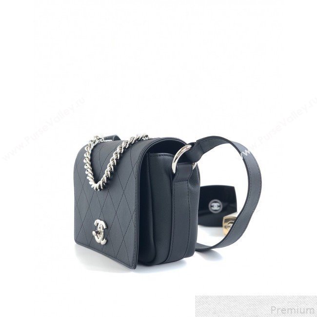 Chanel Quilted Flap Bag AS0574 Black 2019 (YD-9043007)