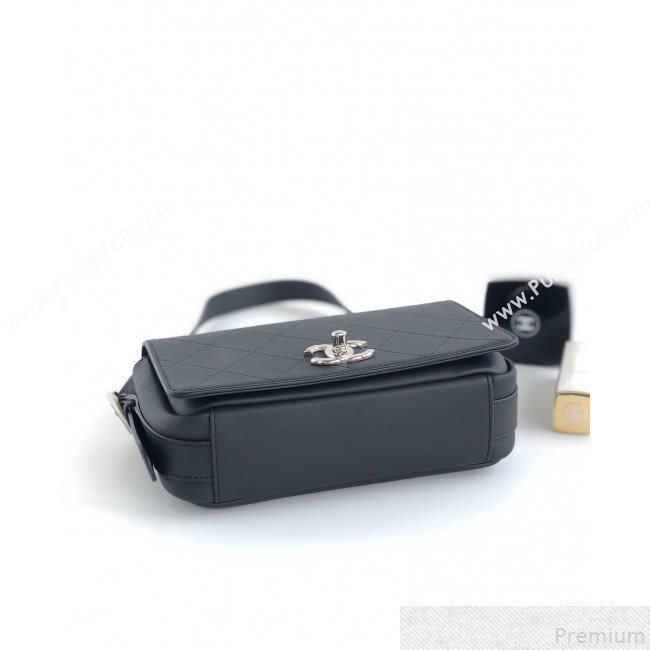 Chanel Quilted Flap Bag AS0574 Black 2019 (YD-9043007)