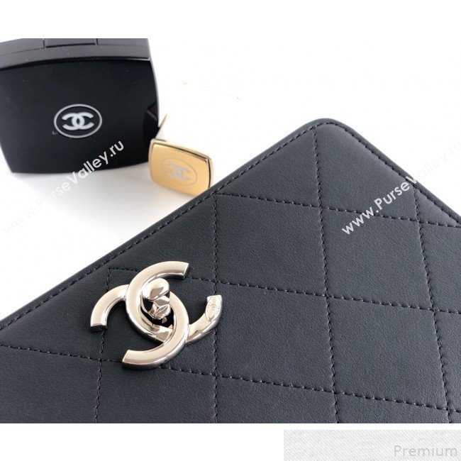Chanel Quilted Flap Bag AS0574 Black 2019 (YD-9043007)