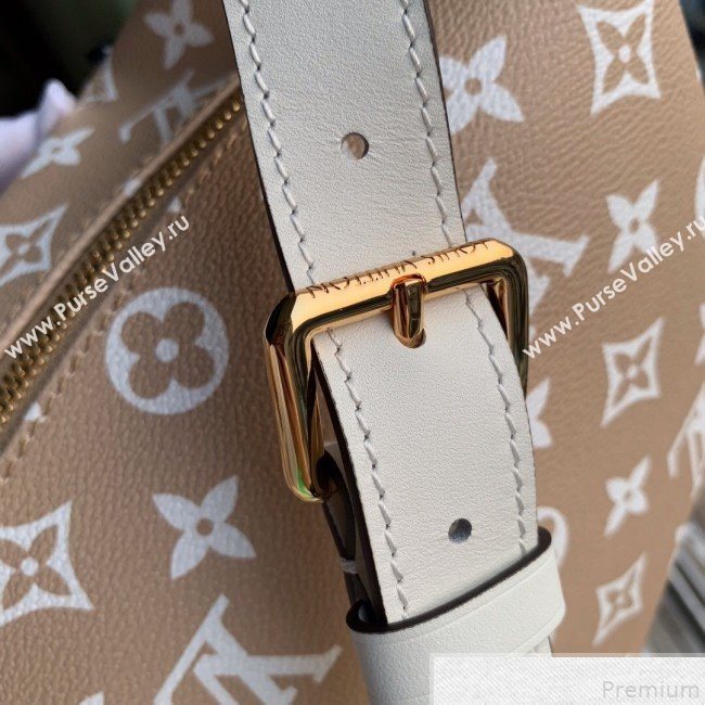 Louis Vuitton Giant Monogram Canvas Bumbag/Belt Bag M44611 Khaki Green 2019 (FANG-9043024)