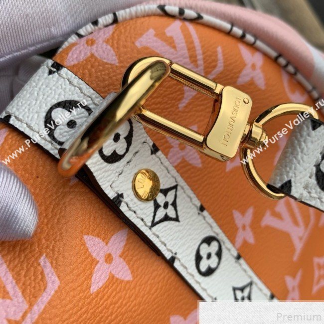 Louis Vuitton Giant Monogram Speedy Bandoulière 30 M44573 Red/Pink 2019 (KD-9043029)