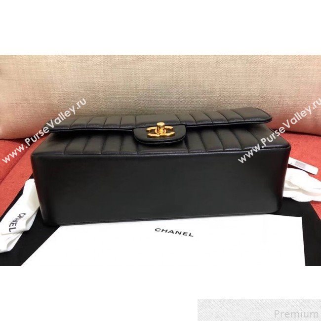 Chanel Stripes Smooth Lambskin 2.55 Flap Bag 2019 (KANA-9050869)