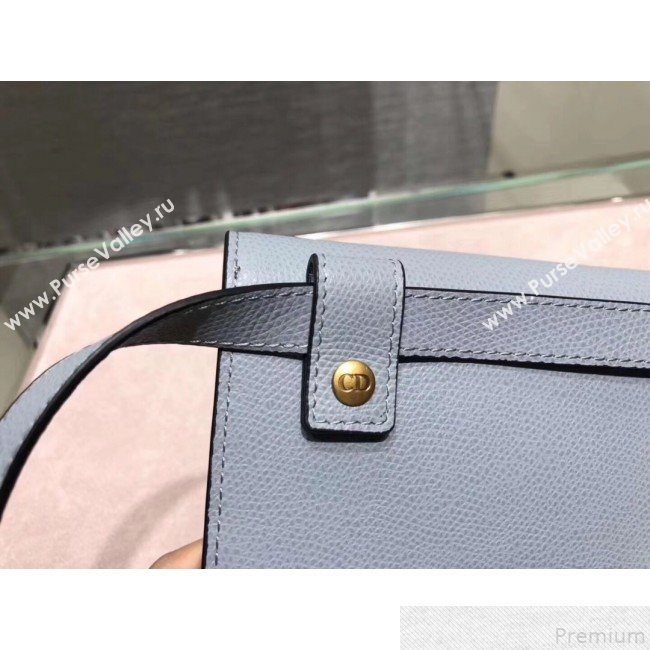 Dior Grained Leather Saddle Belt Bag Light Blue 2019 (XYD-9050932)