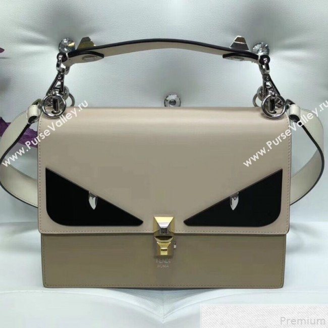 Fendi Bag Bugs Kan I Medium Top Handle Bag Light Beige 2019 (AFEI-9051006)