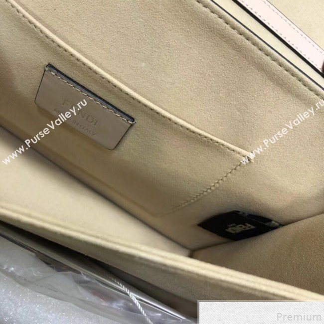 Fendi Bag Bugs Kan I Medium Top Handle Bag Light Beige 2019 (AFEI-9051006)