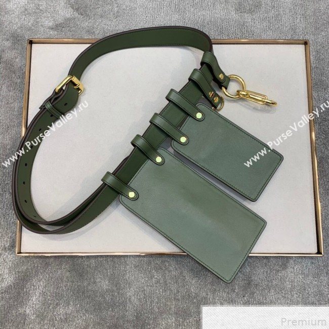 Fendi Multi-accessory Pocket Belt Bag Green 2019 (AFEI-9051013)