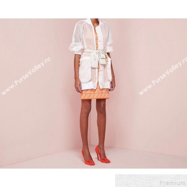 Fendi Multi-accessory Pocket Belt Bag White 2019 (AFEI-9051014)