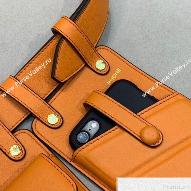 Fendi Multi-accessory Pocket Belt Bag Orange 2019 (AFEI-9051015)