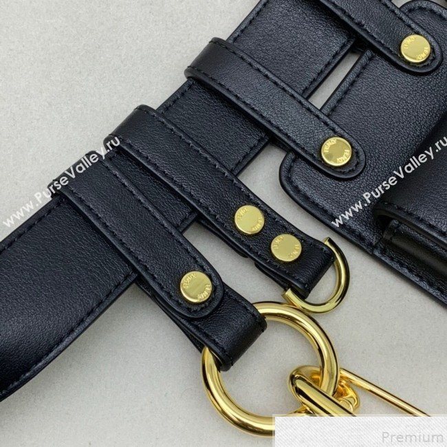 Fendi Multi-accessory Pocket Belt Bag Black 2019 (AFEI-9051016)