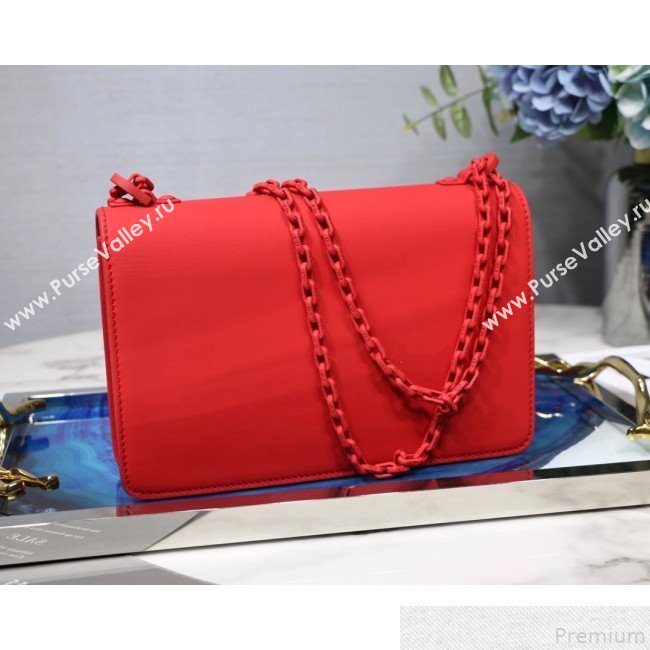 Dior JAdior Ultra Matte Flap Bag Red 2019 (BFS-9051022)