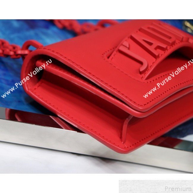 Dior JAdior Ultra Matte Mini Bag Red 2019 (BFS-9051019)