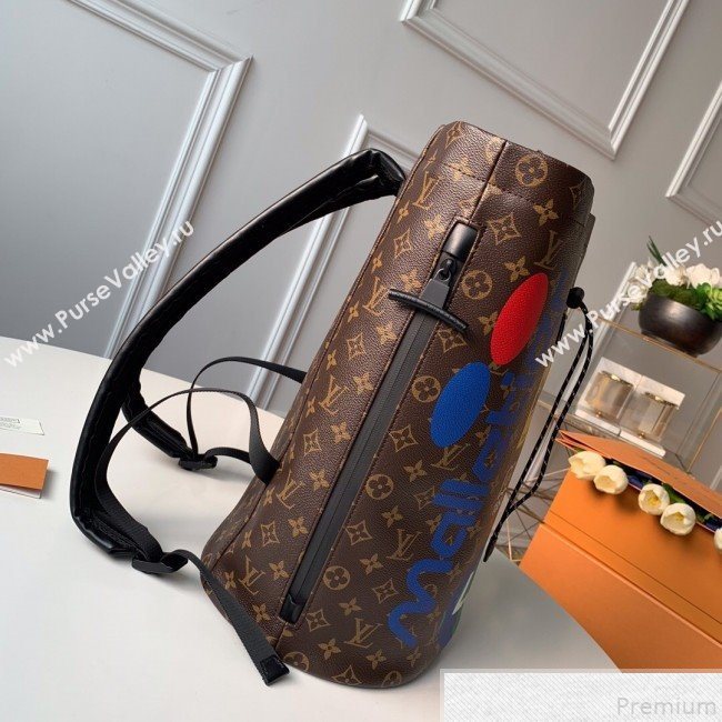 Louis Vuitton Mens Chalk Backpack M44615 Monogram Canvas 2019 (KD-9050758)