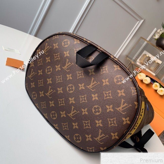 Louis Vuitton Mens Chalk Backpack M44615 Monogram Canvas 2019 (KD-9050758)