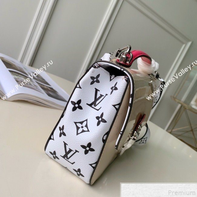 Louis Vuitton Cherrywood BB in Monogarm Canvas and Cream White Patent Leather M51953 2019 (KD-9050841)