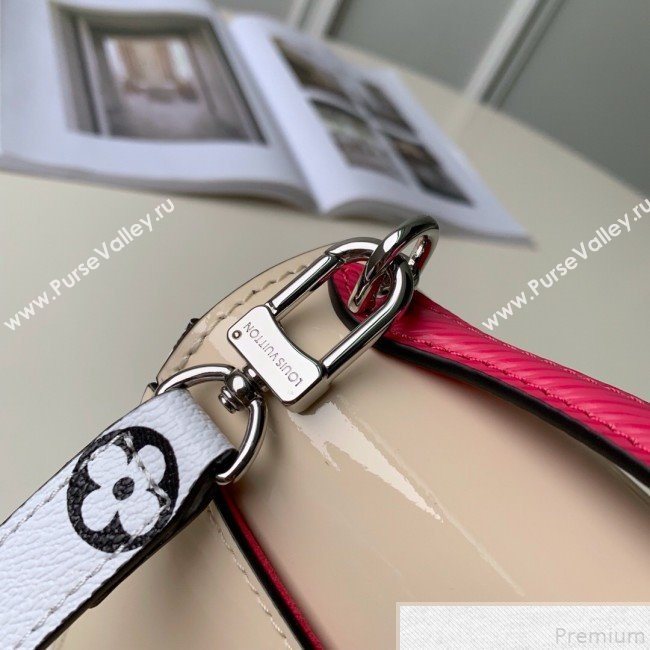 Louis Vuitton Cherrywood BB in Monogarm Canvas and Cream White Patent Leather M51953 2019 (KD-9050841)