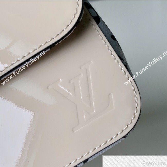 Louis Vuitton Cherrywood BB in Monogarm Canvas and Cream White Patent Leather M51953 2019 (KD-9050841)