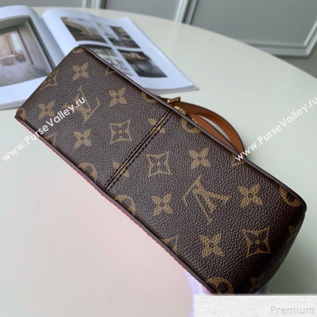 Louis Vuitton Cherrywood BB in Monogarm Canvas and Red Patent Leather M52686 2019 (KD-9050839)