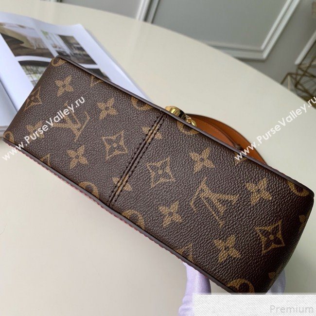 Louis Vuitton Cherrywood BB in Monogarm Canvas and Burgundy Patent Leather M51953 2019 (KD-9050842)