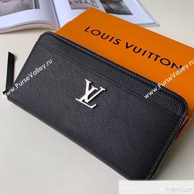 Louis Vuitton Zippy Lockme Long Wallet M62622 Black (KD-9050843)