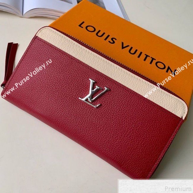 Louis Vuitton Zippy Lockme Long Wallet M63816 Red (KD-9050845)