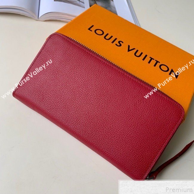 Louis Vuitton Zippy Lockme Long Wallet M63816 Red (KD-9050845)