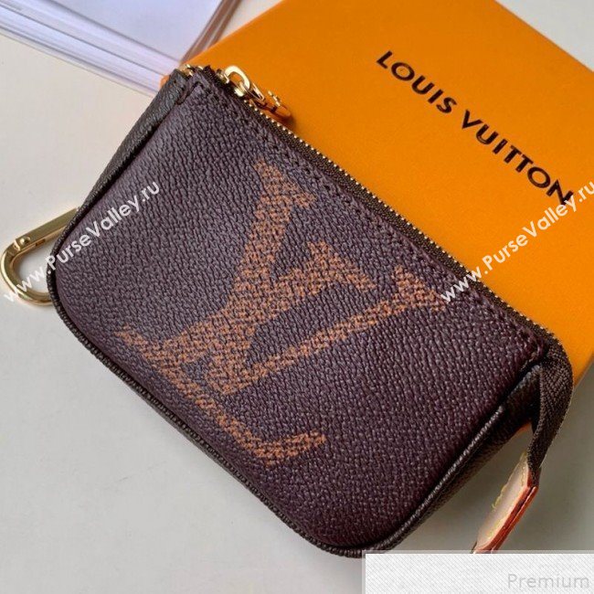 Louis Vuitton Giant Monogram Micro Pochette Accessoires Pouch M67579 Coffee (KD-9050846)