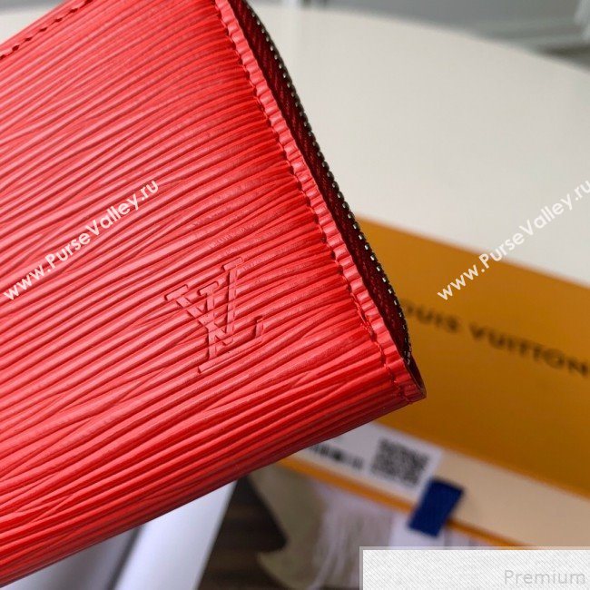 Louis Vuitton Compact Zippy Coin Purse in Epi Leather M60720 Red (KD-9050851)