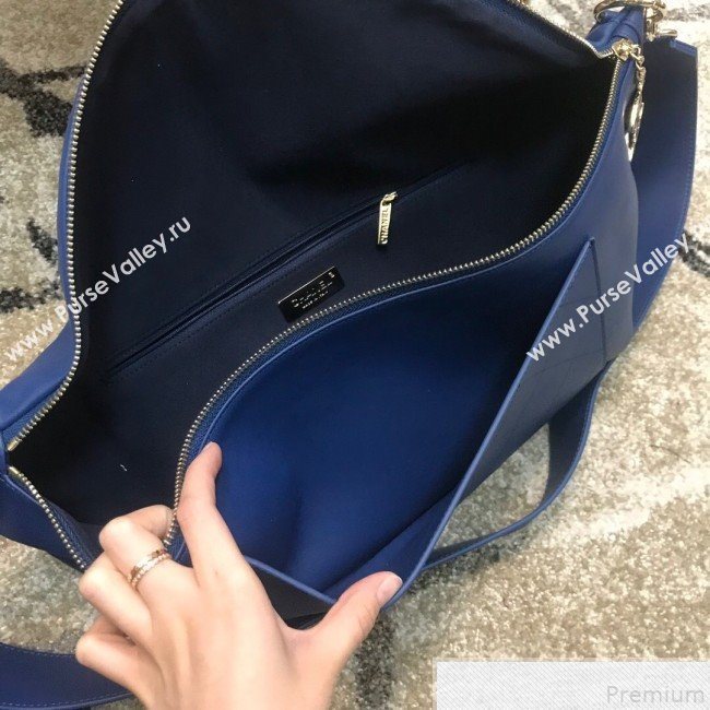 Chanel x Pharrell Calfskin Leather Waist Bag/Belt Bag Blue 2019 (JDH-9050860)