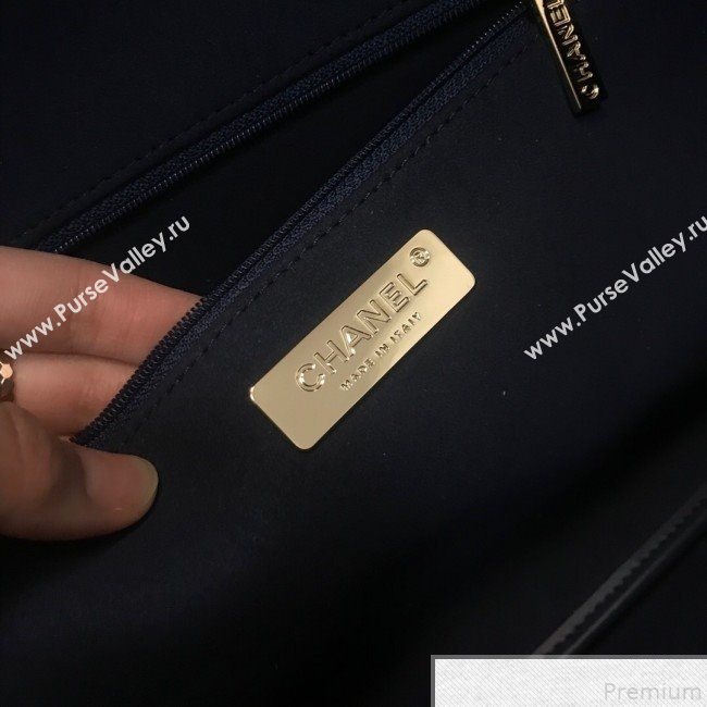 Chanel x Pharrell Calfskin Leather Waist Bag/Belt Bag Blue 2019 (JDH-9050860)