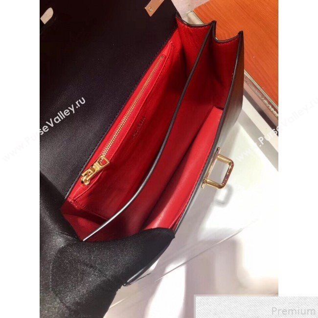 Prada Belle Leather Shoulder Bag 1BD188 Black 2019 (PYZ-9051032)