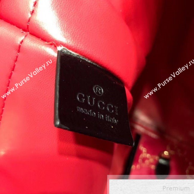 Gucci GG Velvet Rajah Large Tote 537219 Red 2019 (JIANM-9051685)