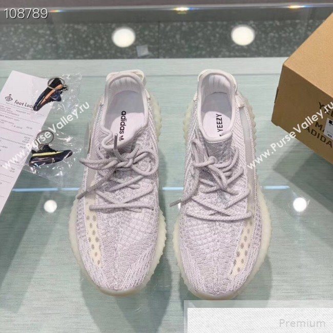 Adidas Yeezy Boost 350 V2 Static Sneakers Grey/White 2019 (1028-9051508)