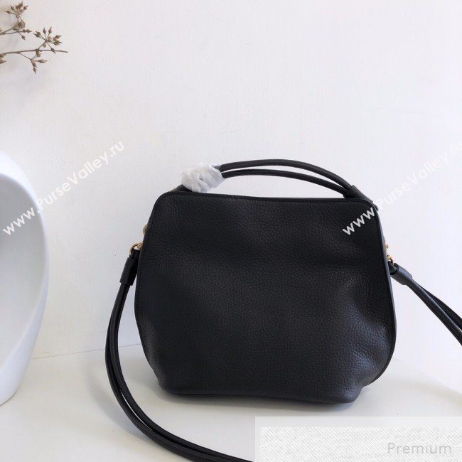 Valentino Small VRING Top Handle Bag Black 2019 (JJ3-9051119)