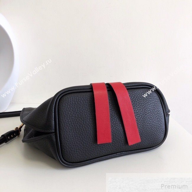 Valentino Small VRING Top Handle Bag Black 2019 (JJ3-9051119)