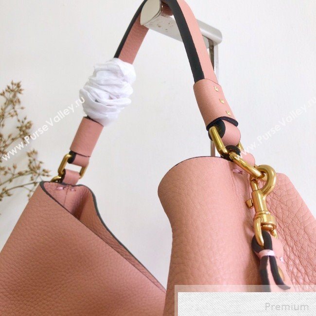 Valentino VRING Hobo Shoulder Bag Pink 2019 (JJ3-9051121)