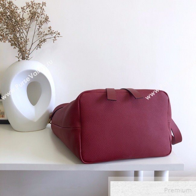 Valentino VRING Hobo Shoulder Bag Burgundy 2019 (JJ3-9051122)