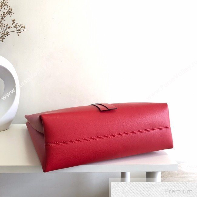 Valentino Long VRING Shopping Tote Red 2019 (JJ3-9051130)