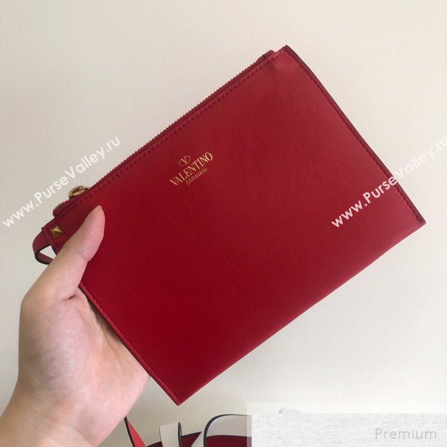 Valentino Long VRING Shopping Tote White 2019 (JJ3-9051129)