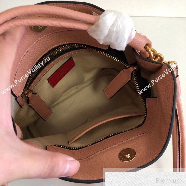Valentino Small VRING Top Handle Bag Pink 2019 (JJ3-9051117)