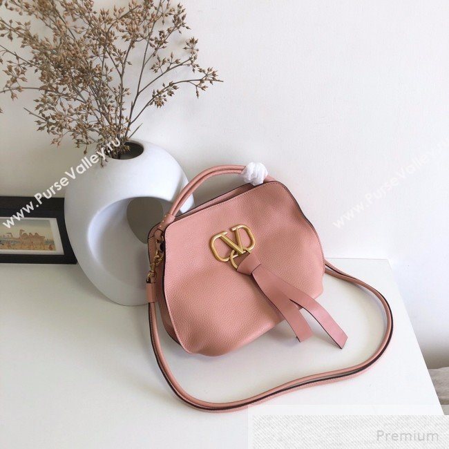 Valentino Small VRING Top Handle Bag Pink 2019 (JJ3-9051117)