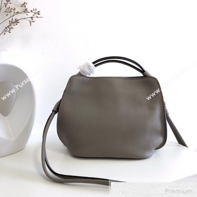 Valentino Small VRING Top Handle Bag Grey 2019 (JJ3-9051118)