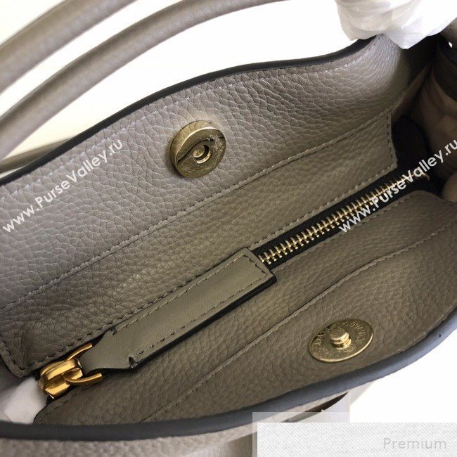 Valentino Small VRING Top Handle Bag Grey 2019 (JJ3-9051118)