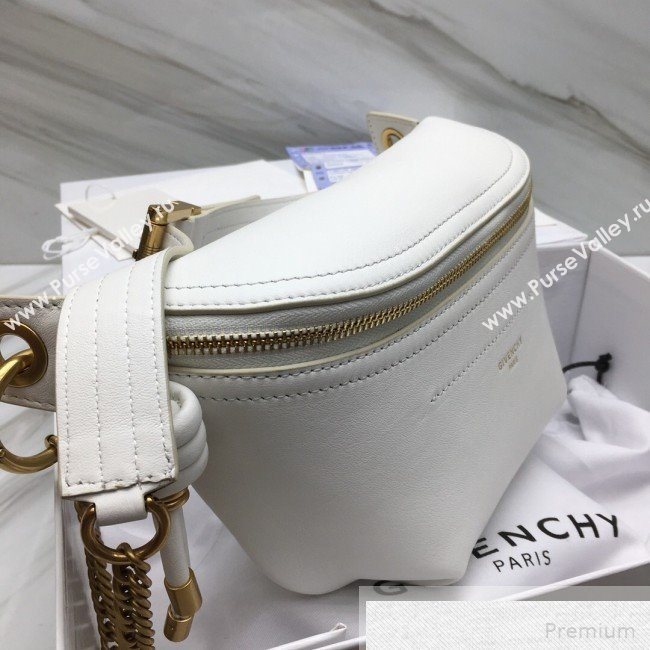 Givenchy Whip Blet Bag/Bumbag in Smooth Leather White 2019 (CHONGE-9051431)