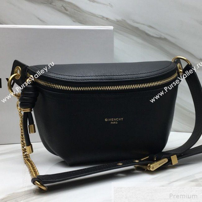 Givenchy Whip Blet Bag/Bumbag in Smooth Leather Black 2019 (CHONGE-9051433)