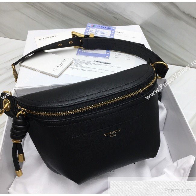 Givenchy Whip Blet Bag/Bumbag in Smooth Leather Black 2019 (CHONGE-9051433)